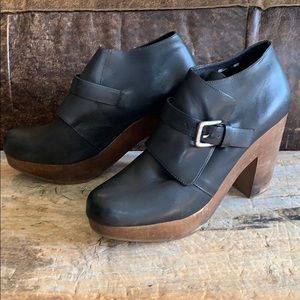 Rachel Comey size 10 clog bootie with buckle